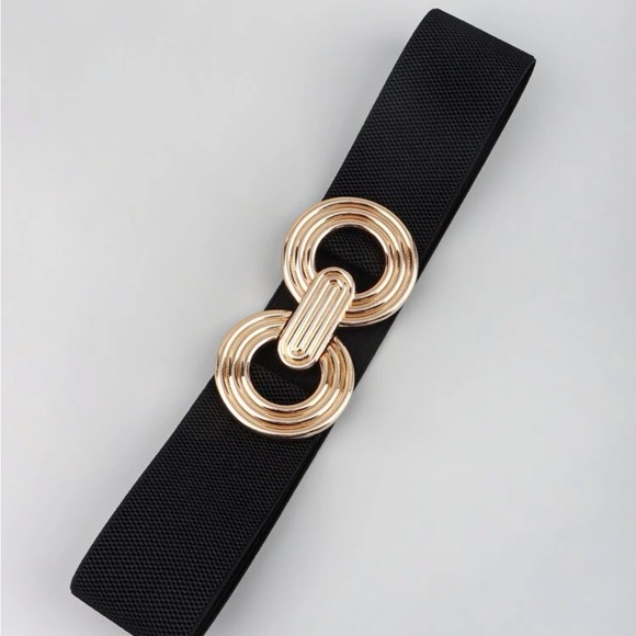 Boho elastic waist buckle belt - Picture 6 of 7
